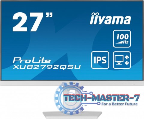 Monitor 27 cali ProLite XUB2792QSU-W6 IPS,QHD,HAS(150mm),100Hz,4xUSB3.2,SLIM Monitor 27 cali ProLite XUB2792QSU-W6 IPS,QHD,HAS(150mm),100Hz,4xUSB3.2,SLIM