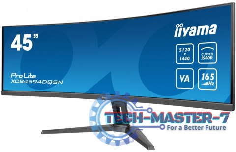 Monitor 44.5 cala XCB4594DQSN-B1 VA,DQHD,165HZ,USB-C-DOCK,RJ45,32:9,1500R,450cd/m2,3000:1,0.8ms,3xUSB,2xHDMI,1xDP,2x3W,PowerDeli Monitor 44.5 cala XCB4594DQSN-B1 VA,DQHD,165HZ,USB-C-DOCK,RJ45,32:9,1500R,450cd/m2,3000:1,0.8ms,3xUSB,2xHDMI,1xDP,2x3W,PowerDeli