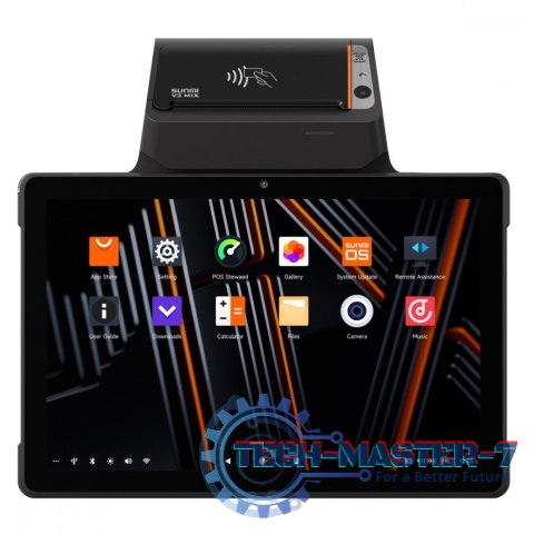Terminal Mobilny V3 Mix GMS, Android 13, 4/32GB, 2+0.3 MP camera, 4G, Finger sensor, 80mm printer, Sunmi 1101 Scanner Terminal Mobilny V3 Mix GMS, Android 13, 4/32GB, 2+0.3 MP camera, 4G, Finger sensor, 80mm printer, Sunmi 1101 Scanner