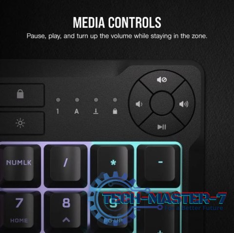 Klawiatura K55 Core RGB Czarna Klawiatura K55 Core RGB Czarna