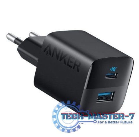 Ładowarka sieciowa 323 33W 1xUSB-A 1xUSB-C czarna Ładowarka sieciowa 323 33W 1xUSB-A 1xUSB-C czarna