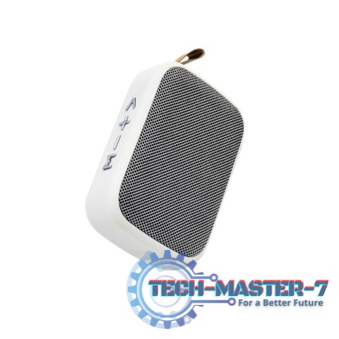 Przenośny bezprzewodowy głośnik Bluetooth V5.0 Biały Przenośny bezprzewodowy głośnik Bluetooth V5.0 Biały