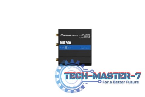 Router RUT260 4G, 3G, 2G, WIFI, 2x10/100 Mbps Ethernet Router RUT260 4G, 3G, 2G, WIFI, 2x10/100 Mbps Ethernet