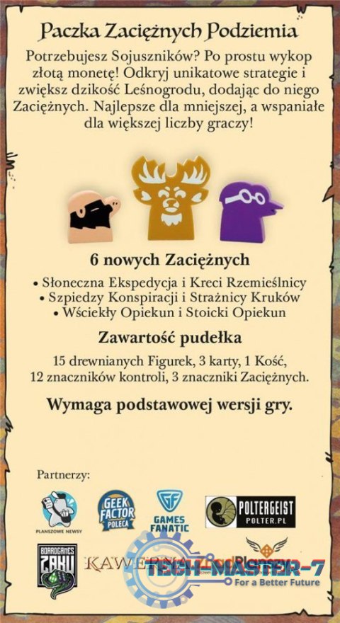 Gra ROOT: Paczka zaciężnych podziemia Gra ROOT: Paczka zaciężnych podziemia