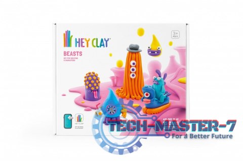 Masa Platyczna Hey Clay Bestie 15 puszek Masa Platyczna Hey Clay Bestie 15 puszek