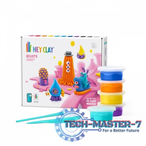 Masa Platyczna Hey Clay Bestie 15 puszek Masa Platyczna Hey Clay Bestie 15 puszek