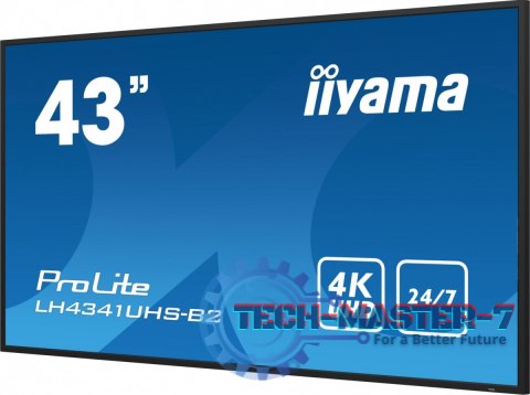 Monitor ProLite LH4341UHS-B2 42.5 cala 24/7,500cd,4K,IPS,3xHDMI Monitor ProLite LH4341UHS-B2 42.5 cala 24/7,500cd,4K,IPS,3xHDMI