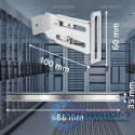 Uchwyt na szynę DIN35 do szaf RACK 19" Uchwyt na szynę DIN35 do szaf RACK 19"