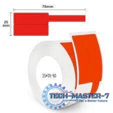 Etykiety termiczne Niimbot R25*78-90 Czerwone
