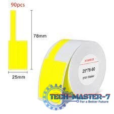 Etykiety termiczne Niimbot R25*78-90 Żółte