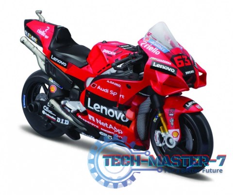 Model GP Racing Ducati 650 Lenovo 1/18 Model GP Racing Ducati 650 Lenovo 1/18