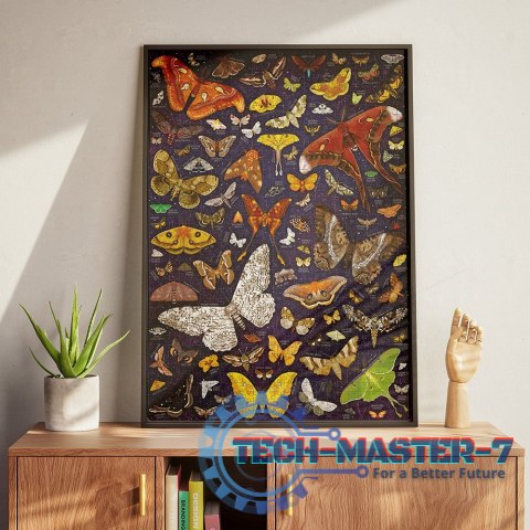 Puzzle 1000 elementów Puzzlove Ćmy Puzzle 1000 elementów Puzzlove Ćmy