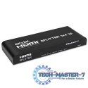 Aktywny rozdzielacz Splitter 4 x HDMI 4K x 2K | 3.4Gb/s Aktywny rozdzielacz Splitter 4 x HDMI 4K x 2K | 3.4Gb/s