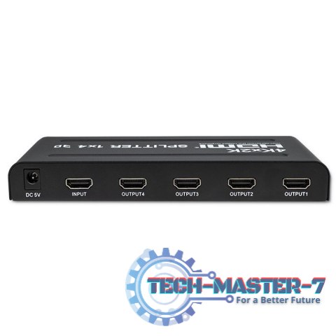 Aktywny rozdzielacz Splitter 4 x HDMI 4K x 2K | 3.4Gb/s Aktywny rozdzielacz Splitter 4 x HDMI 4K x 2K | 3.4Gb/s