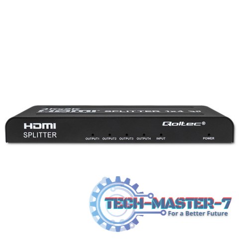 Aktywny rozdzielacz Splitter 4 x HDMI 4K x 2K | 3.4Gb/s Aktywny rozdzielacz Splitter 4 x HDMI 4K x 2K | 3.4Gb/s