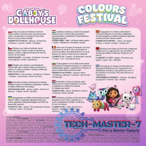 Gra Colours Festival Koci Domek Gabi (Gabbys Dollhouse) Gra Colours Festival Koci Domek Gabi (Gabbys Dollhouse)