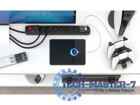 Listwa zasilająca ACAR S6 USB A+C 1.5m 6X PD3.0 Listwa zasilająca ACAR S6 USB A+C 1.5m 6X PD3.0