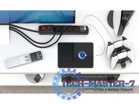 Listwa zasilająca F4 USB A+C 3m 4x 230V PD3.0 QC Czarna Listwa zasilająca F4 USB A+C 3m 4x 230V PD3.0 QC Czarna