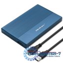 Obudowa | Kieszeń na dysk SSD HDD 2.5" | SATA | USB 3.0 | Super speed 5Gb/s | 2TB | Niebieskia Obudowa | Kieszeń na dysk SSD HDD 2.5" | SATA | USB 3.0 | Super speed 5Gb/s | 2TB | Niebieskia