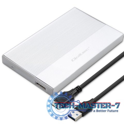 Obudowa | Kieszeń na dysk SSD HDD 2.5 cala| SATA | USB 3.0 | Super speed 5Gb/s | 2TB | Srebrna Obudowa | Kieszeń na dysk SSD HDD 2.5 cala| SATA | USB 3.0 | Super speed 5Gb/s | 2TB | Srebrna